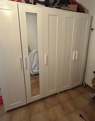Armario Ikea Brimnes 3 puertas blanco