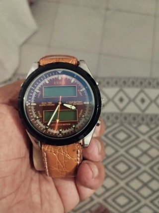 Reloj CUSSI Dual Time Alarma Crono