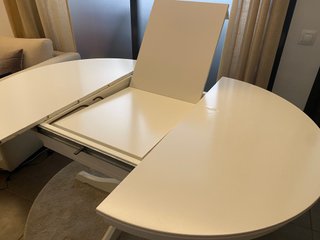 Mesa redonda extensible Ikea