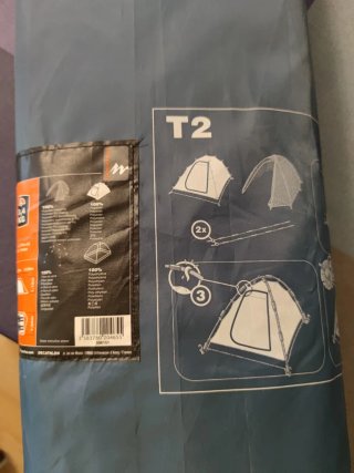 Tienda de campaña Quechua T2 a estrenar