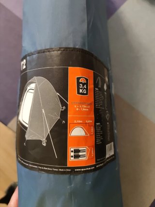 Tienda de campaña Quechua T2 a estrenar