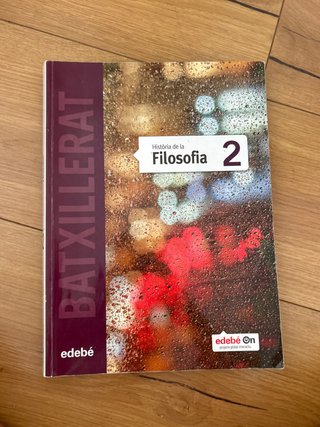 Història de la filosofia 2 batxillerat : segon ...