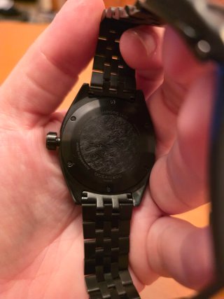 Tempore Lux Ocean 200 PVD Swiss Reloj
