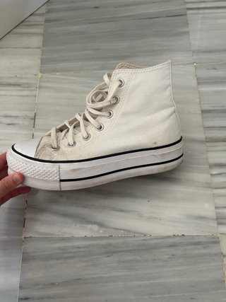 Botas Converse Plataforma Blancas
