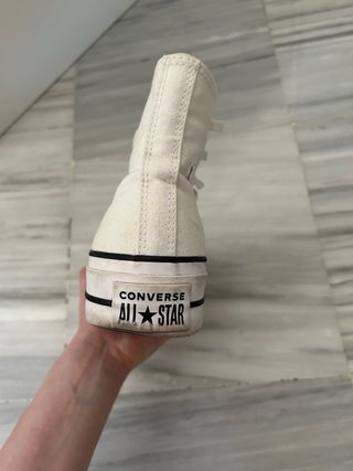 Botas Converse Plataforma Blancas