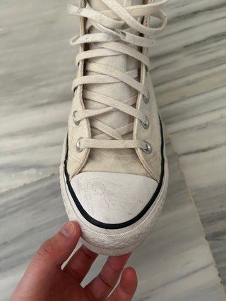 Botas Converse Plataforma Blancas
