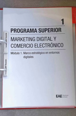 Curso Marketing Digital EAE
