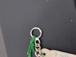 Pulsera Plata Ley con Placa Grabable