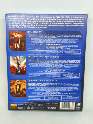 Lotto Blu-ray Resident Evil - film vari usati