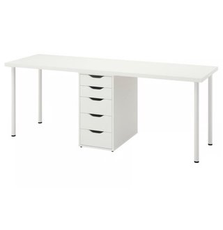 Mesa de escritorio blanca Ikea