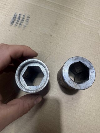 Juego de boquillas hexagonales para motocultor