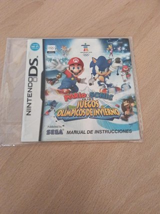 Manual Mario & Sonic Juegos Olímpicos Invierno DS
