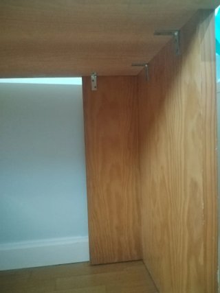 Mesa de estudio de madera maciza