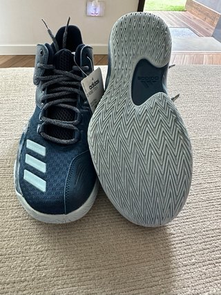 Scarpe Adidas Basket 41 1/3 Blu/Grigie