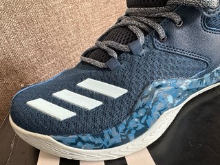 Scarpe Adidas Basket 41 1/3 Blu/Grigie