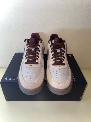 Nike Air Force 1 Premium Beige/Burdeos EU 45