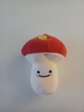Peluche Seta Rojo y Blanco