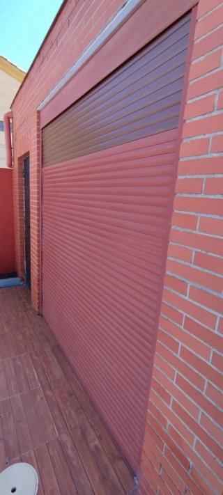 2 Persianas Aluminio Efecto Madera