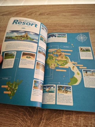 SOLO ​EL MANUAL Instrucciones Wii Sports Resort