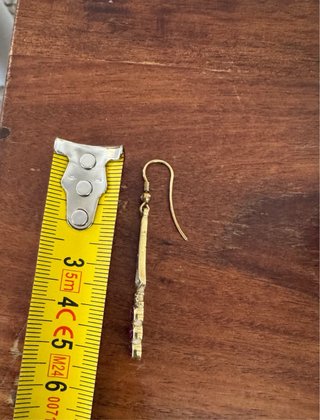 Pendientes Vintage Latón Artesanales