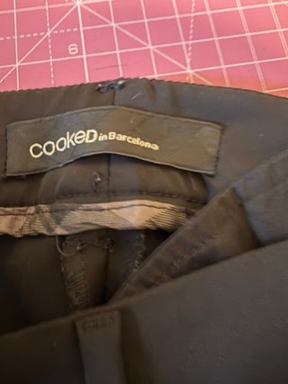 Pantalón negro mujer Cooked