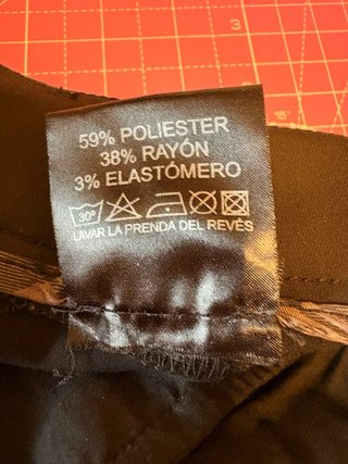Pantalón negro mujer Cooked