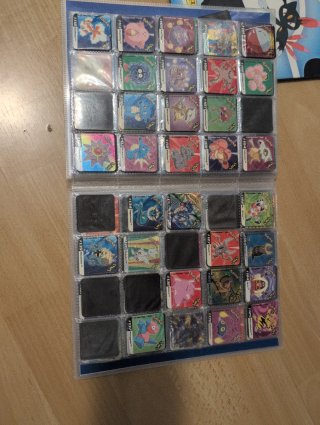 Álbum Pokémon Johto Staks medio completo