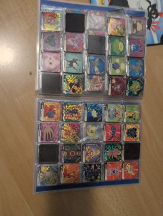 Álbum Pokémon Johto Staks medio completo