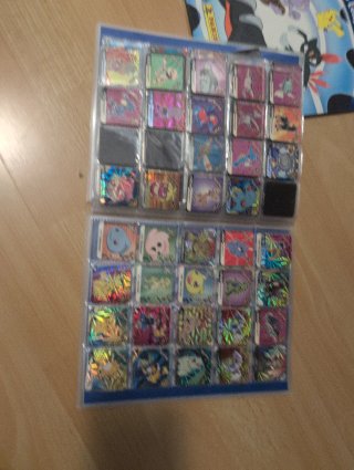 Álbum Pokémon Johto Staks medio completo