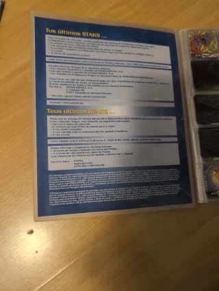 Álbum Pokémon Johto Staks medio completo