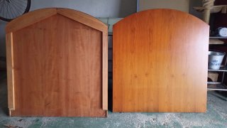 Cabecero de cama de madera