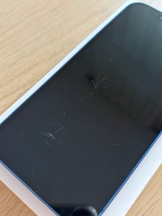 iPhone 13 Azul 128GB Pantalla Rota