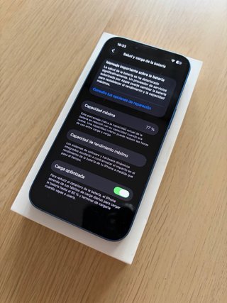 iPhone 13 Azul 128GB Pantalla Rota