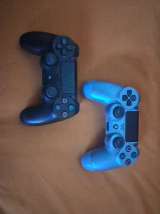 Mandos y disco duro ps4