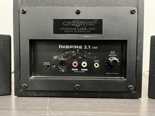 Altavoces Creative Inspire 2.1 2400 Negro