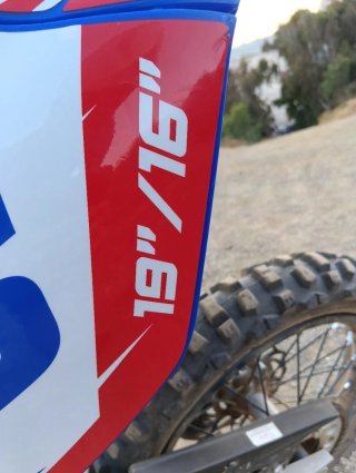ROAN RXF 190CC Motocross Azul/Rojo