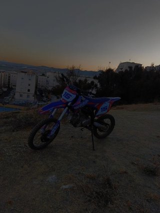 ROAN RXF 190CC Motocross Azul/Rojo