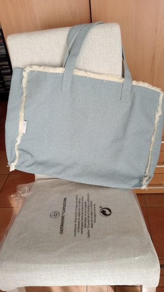 Bolsa de playa de tela