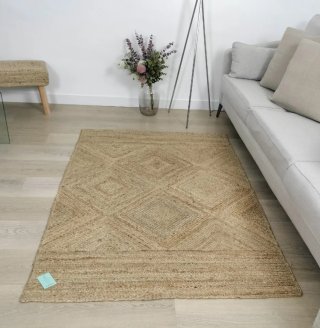 Alfombra Yute Natural Rectangular