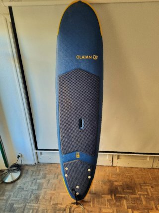 Tabla de surf OLAIAN 8'0 azul