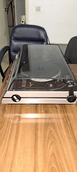 Tocadiscos con Porta Cassettes
