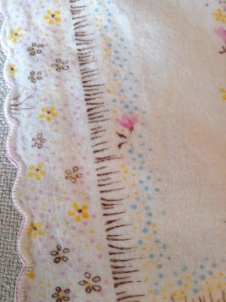 2 federe pile vintage floreali