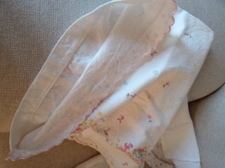 2 federe pile vintage floreali