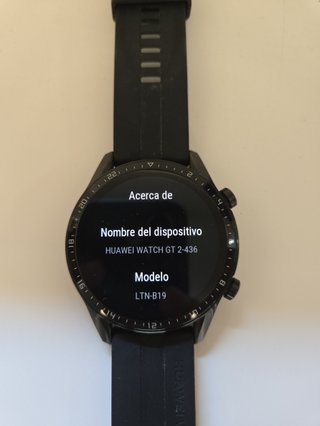 Huawei Watch GT Negro/Naranja