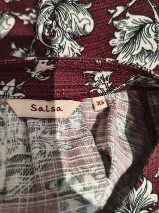 Vestido largo estampado Salsa Talla XS