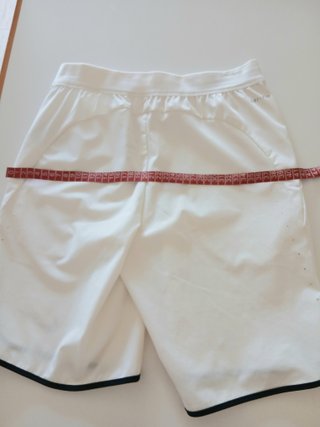 Pantalón corto deportivo Nike blanco