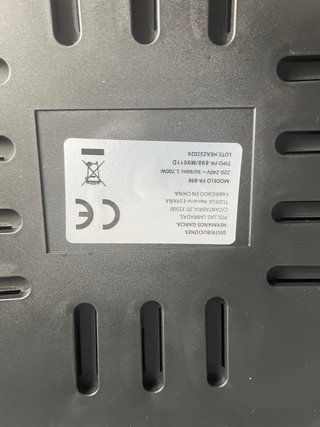 Freidora de aire DHG FR 898