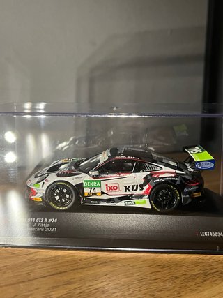 Porsche 911 GT3 R Ixo 1/43 Adac GT 2019