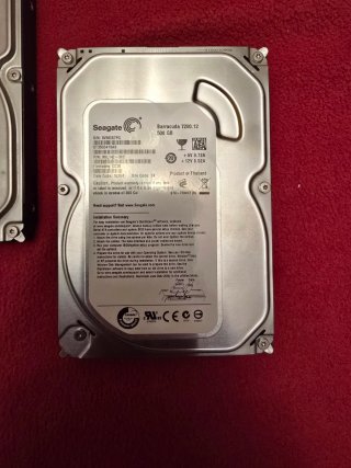 Lote N°2 Compuesto de 3 HDD 3.5 Seagate y WD