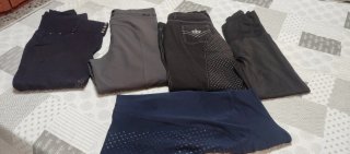 5 Pantalones de Montar a Caballo 3nuevos 2 seminue